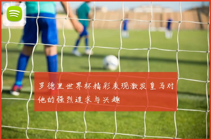罗德里世界杯精彩表现激发皇马对他的强烈追求与兴趣